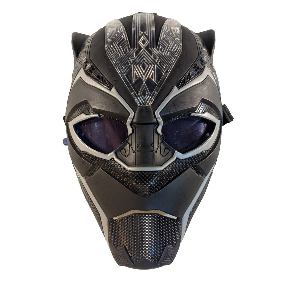 2017 Hasbro Marvel Legends Avengers Black Panther Electronic Light Up LED Mask